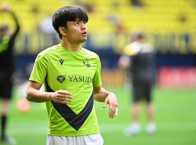 Kubo durante un riscaldamento