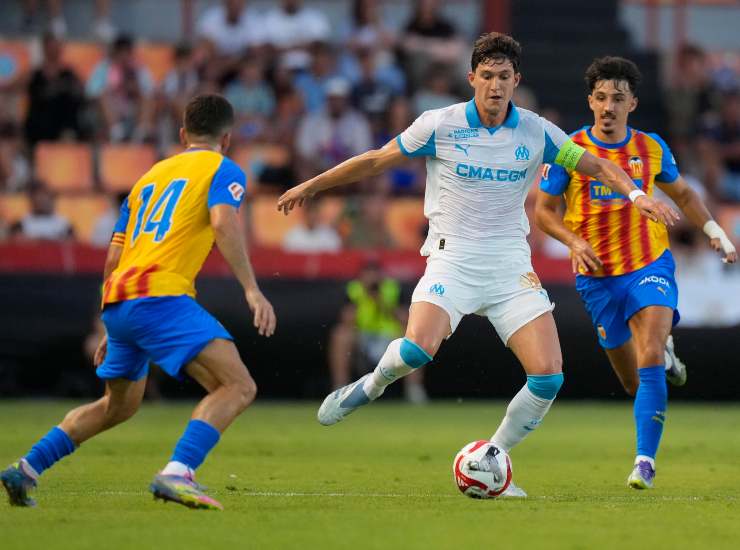 Balerdi durante una partita