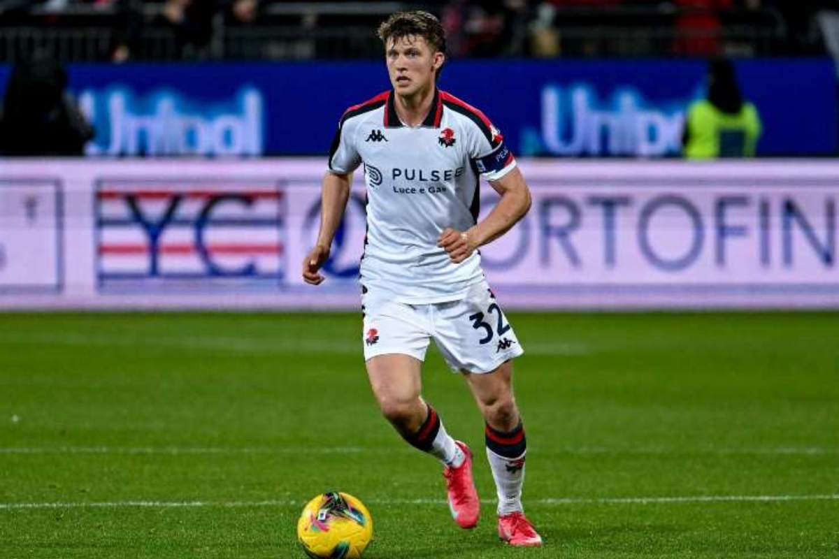 Frendrup durante una partita