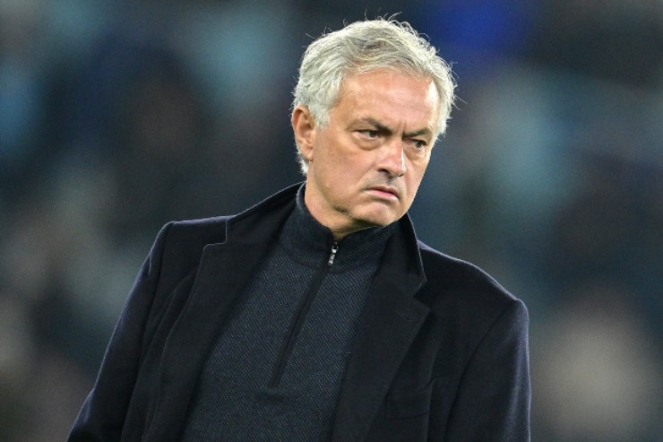 José Mourinho ai tempi della Roma