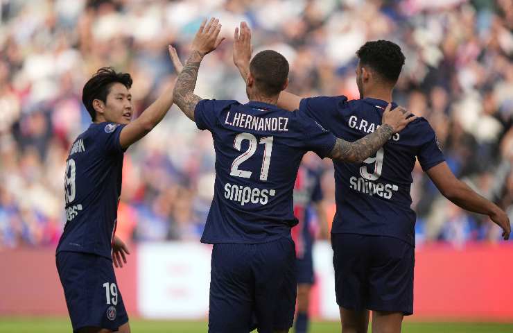 Giocatori del PSG