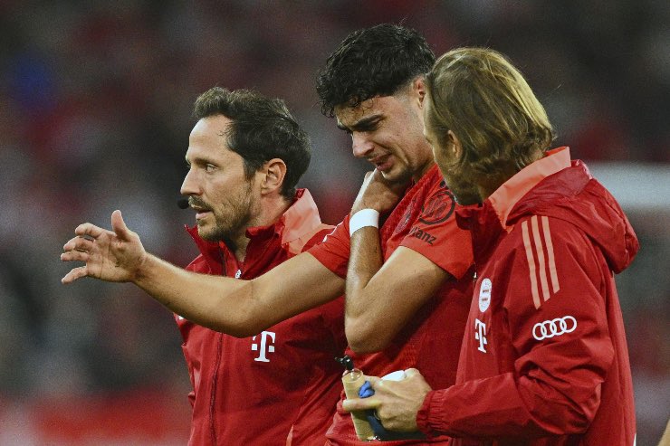 Pavlovic, infortunio all'occhio