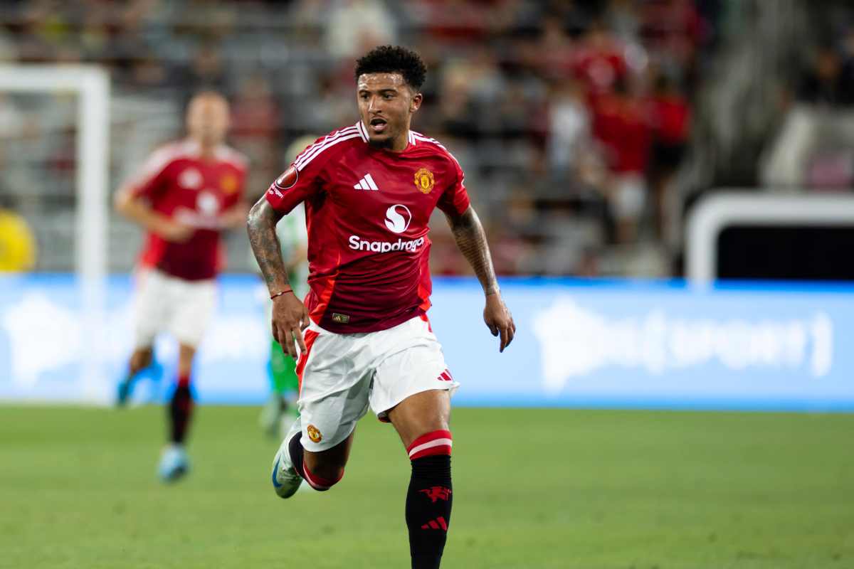 Jadon Sancho in transizione offensiva