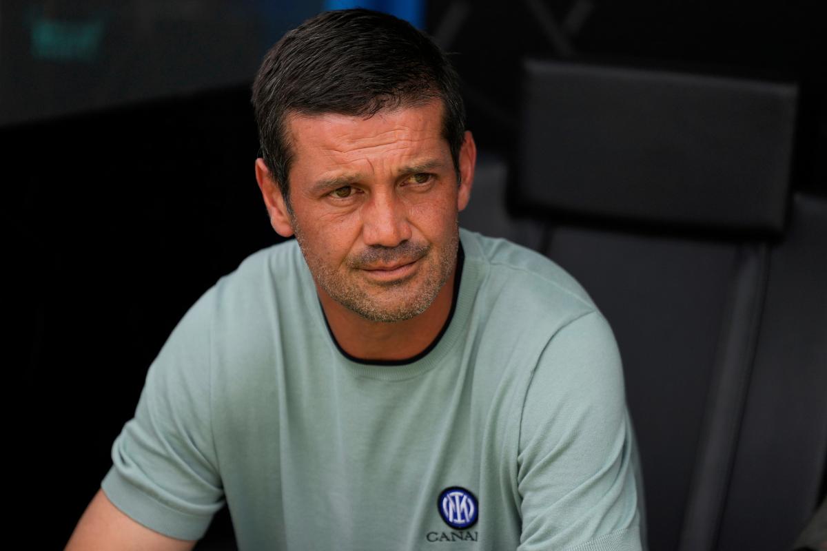 Chivu prima di una partita dell'Inter