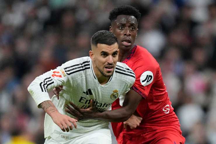 Dani Ceballos in azione