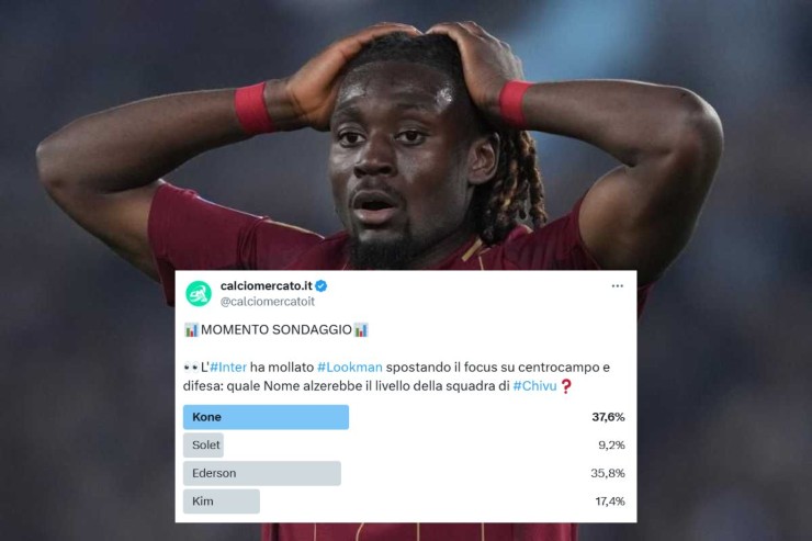 Kone-Inter, l'esito del sondaggio X
