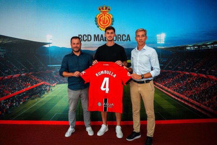 Kumbulla si presenta come nuovo giocatore del Mallorca