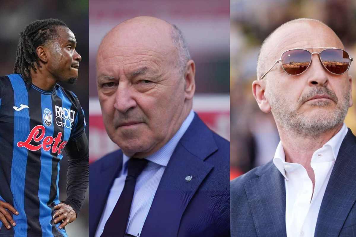 Lookman, Marotta e Ausilio