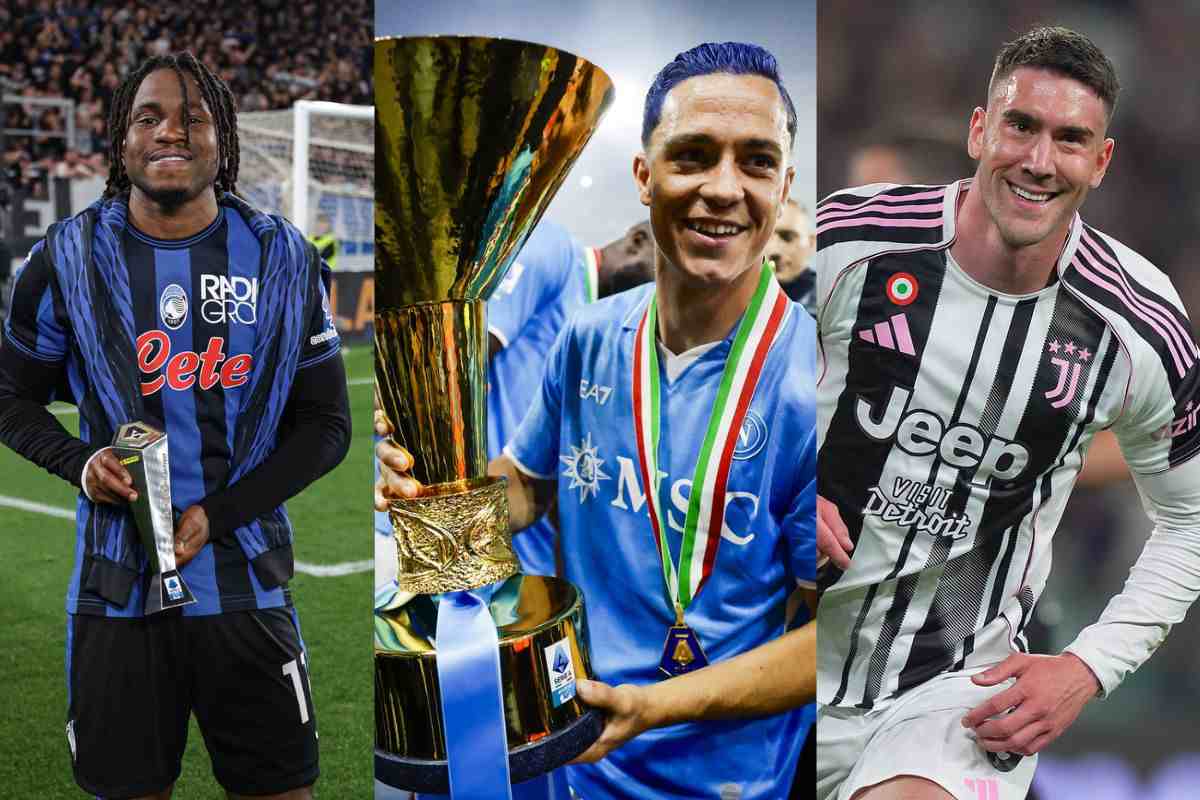 Lookman, Raspadori e Vlahovic