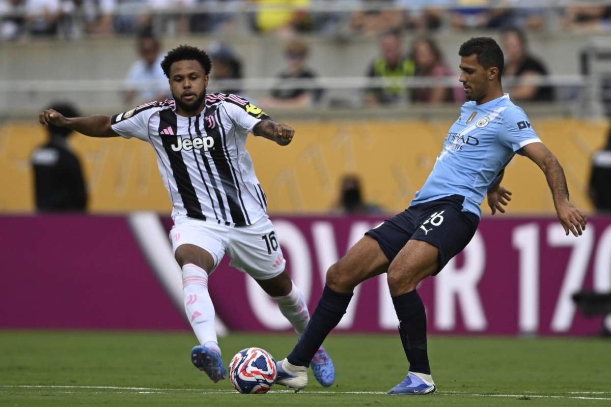 McKennie in azione con la maglia della Juve