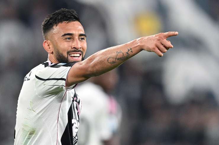 Nico Gonzalez esultanza Juve