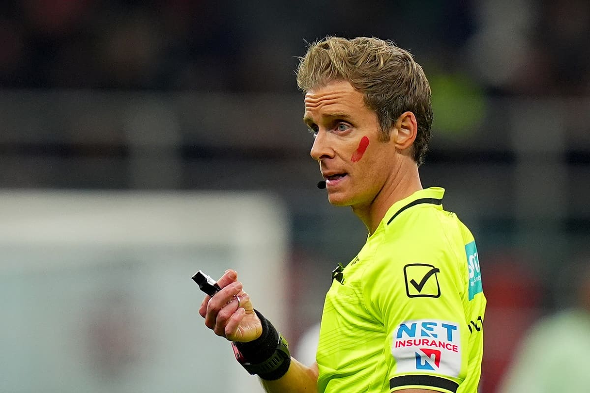 Serie A, gli arbitri: Milan-Napoli a Chiffi