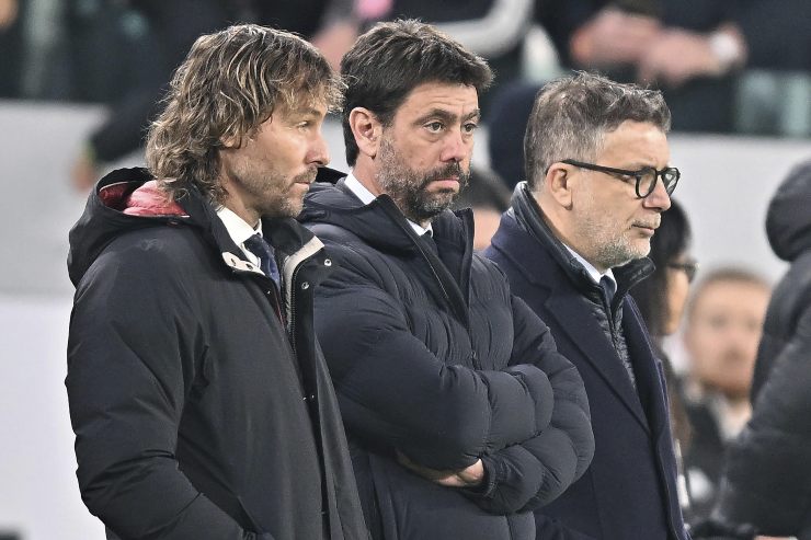 Andrea Agnelli, Pavel, Nedved e Maurizio Arrivabene