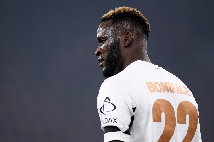 Victor Boniface in campo 