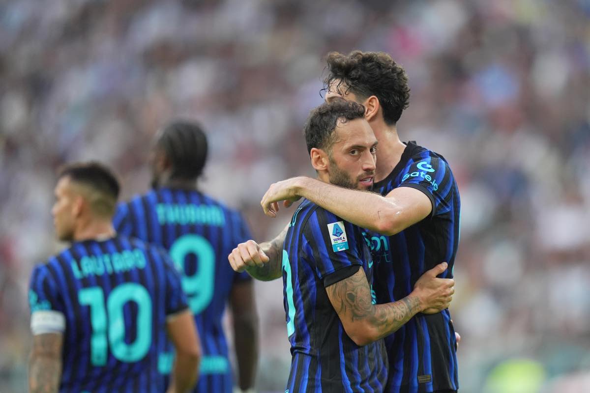 Calhanoglu protagonista di Juve-Inter