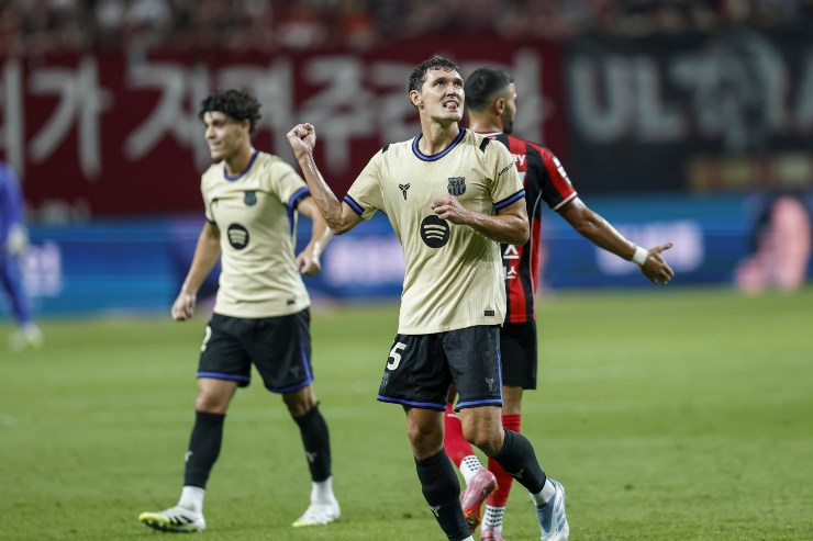 Il difensore del Barcellona, Andreas Christensen