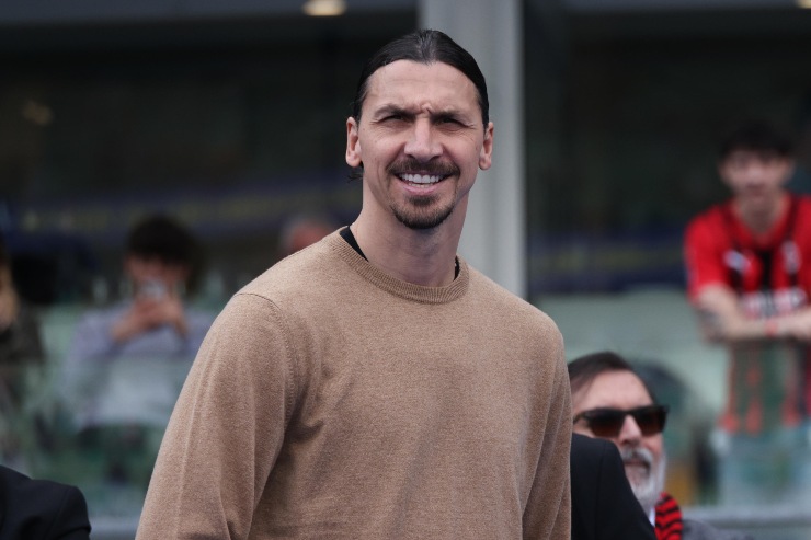 Ibrahimovic fuori dal campo 