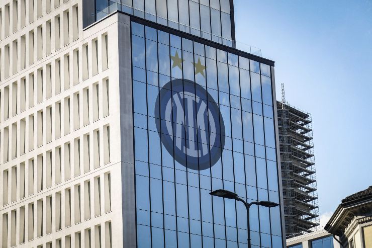 La sede dell'Inter in Viale della Liberazione