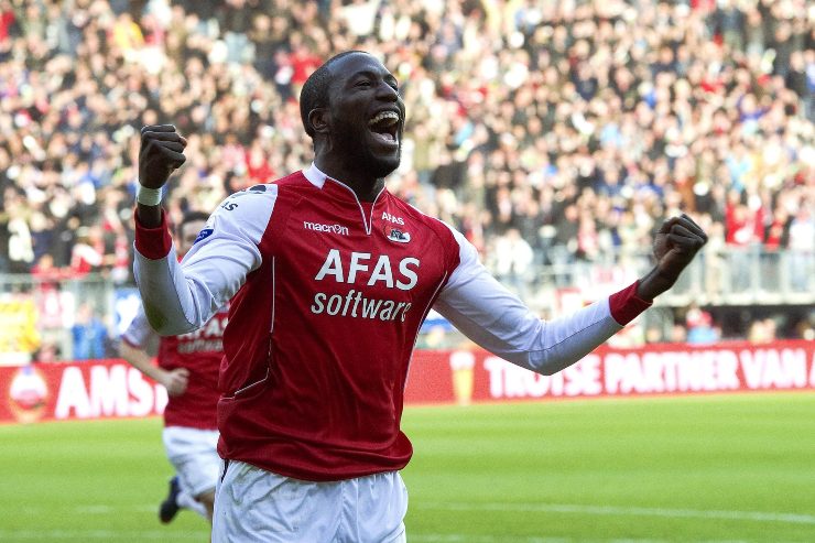 Jozy Altidore esulta dopo una rete segnata 