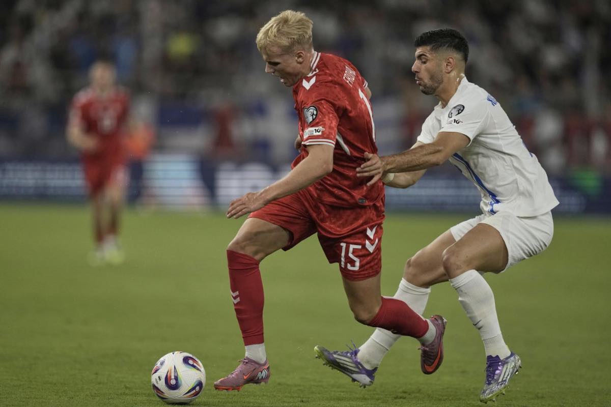 Koulierakis in azione con la Grecia