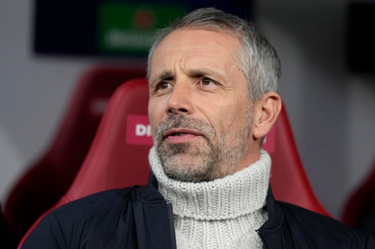 Marco Rose in panchina