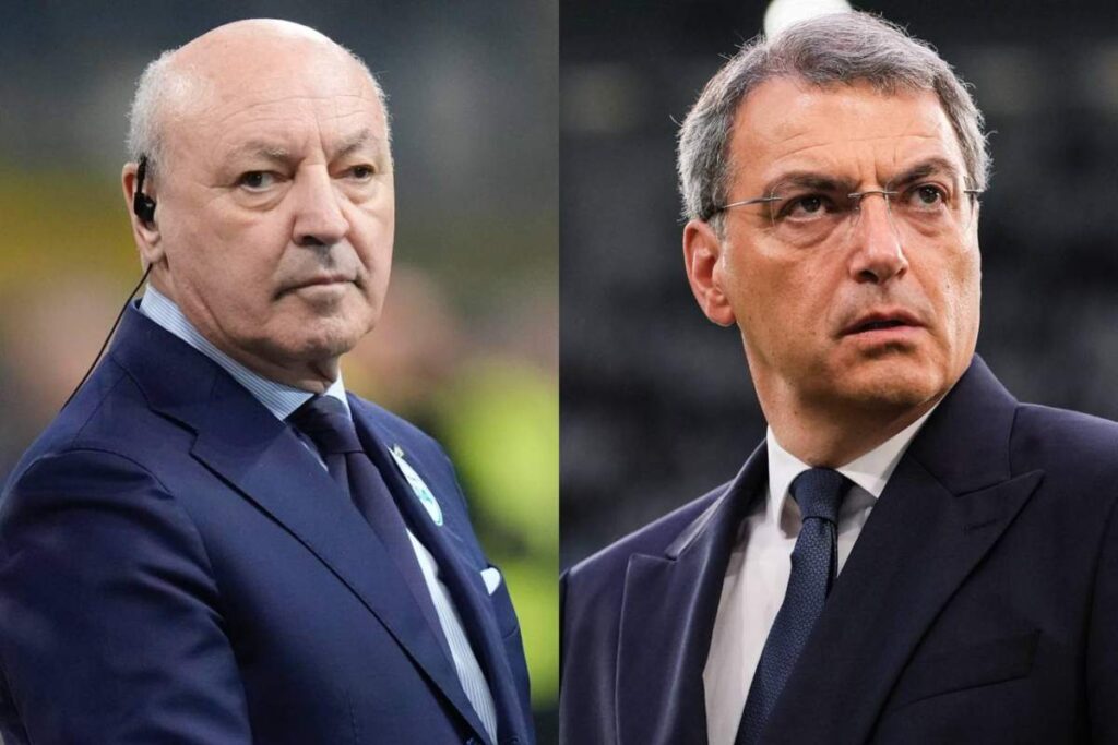 Beppe Marotta e Damien Comolli
