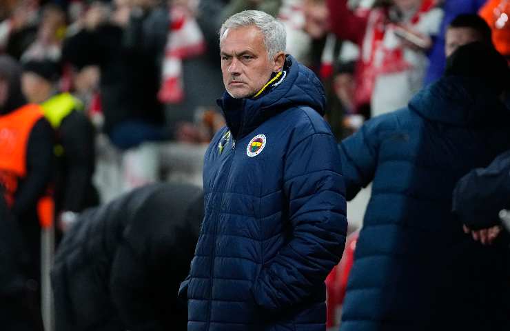 Mourinho corrucciato