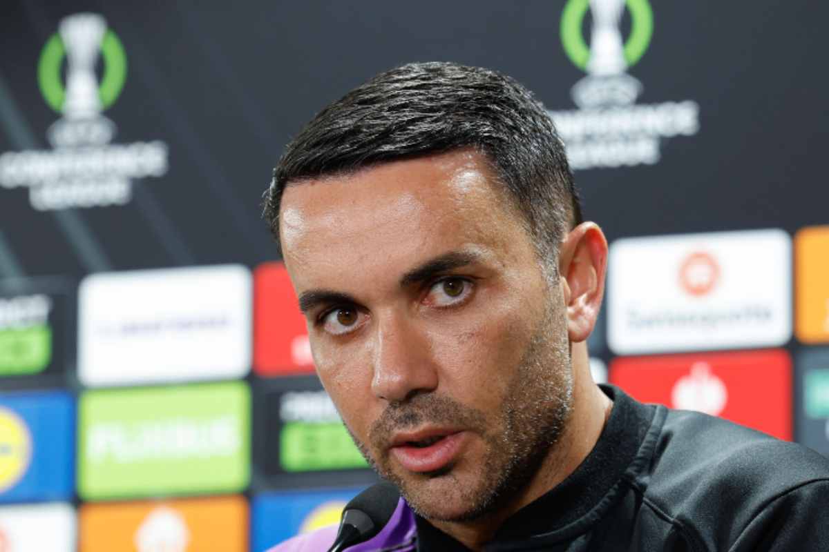 Palladino in conferenza stampa