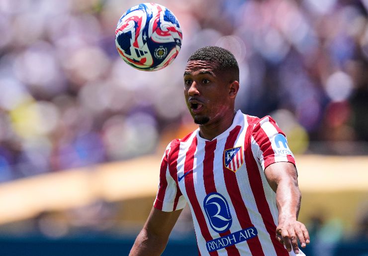 Samuel Lino in azione ai tempi dell'Atletico Madrid