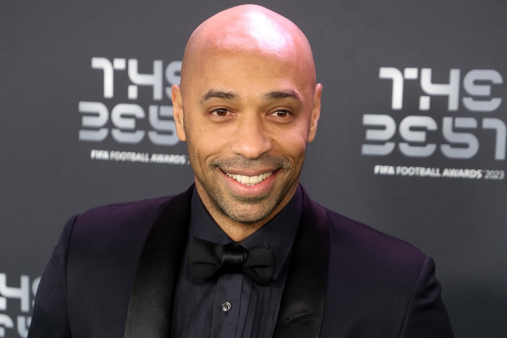 Thierry Henry fuori dal campo 