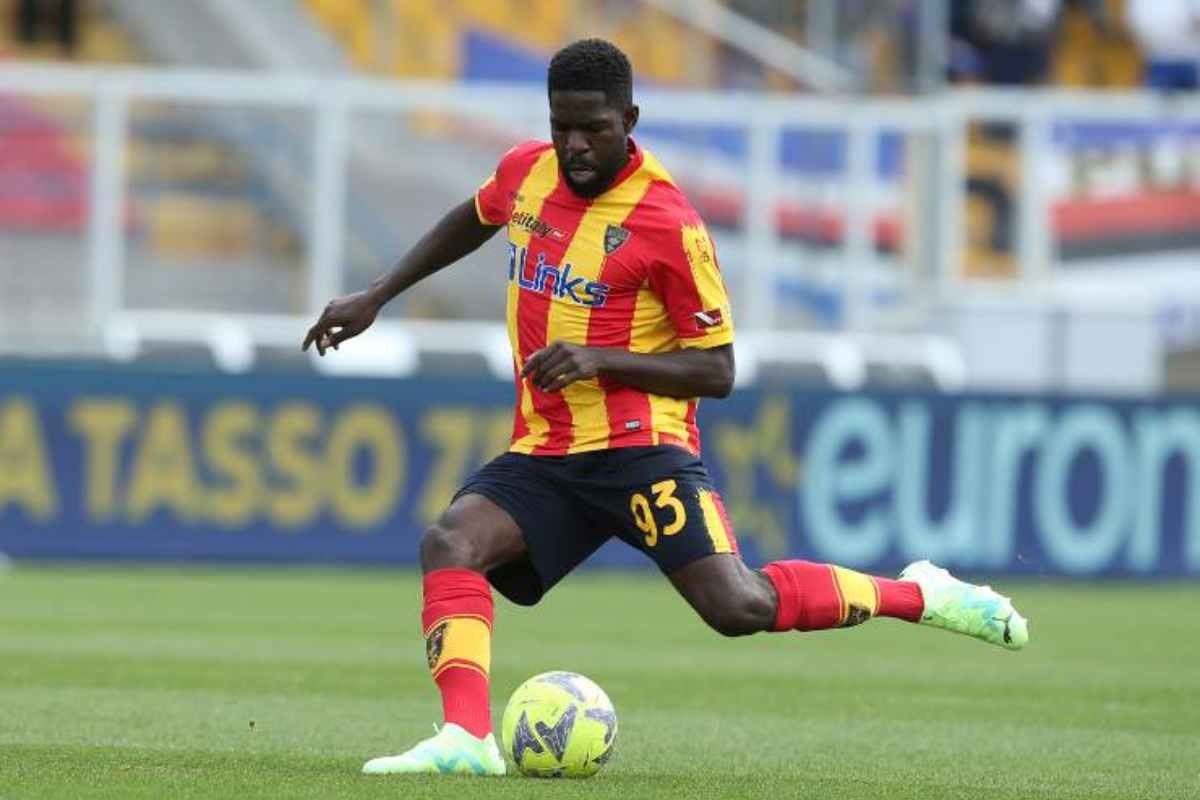 Umtiti durante una partita