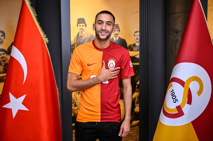 Hakim Ziyech ai tempi del Galatasaray 