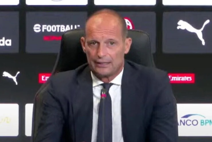 Allegri in conferenza stampa