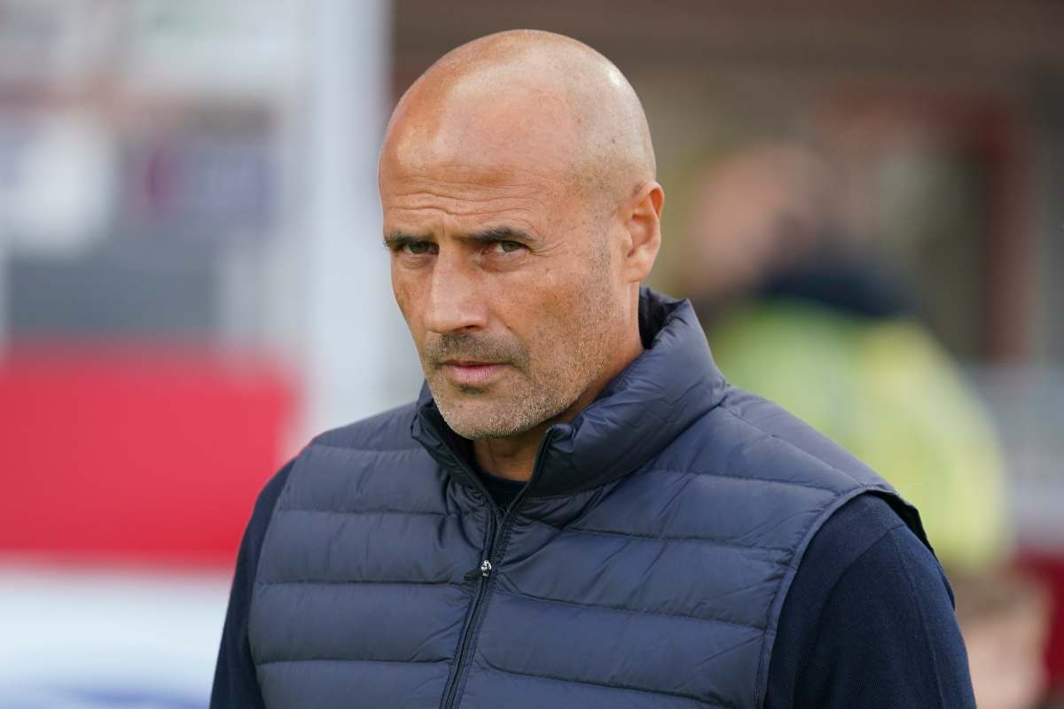 Paolo Bianco concentrato prima di una partita del Monza