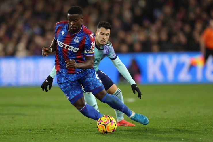 Guehi in azione col Crystal Palace