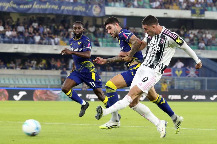 Vlahovic in Verona-Juve