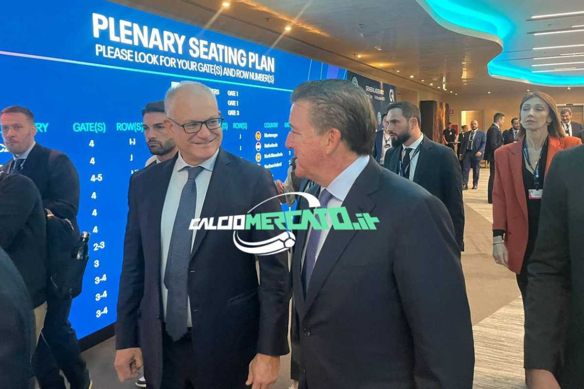 Friedkin e Gualtieri a collquio