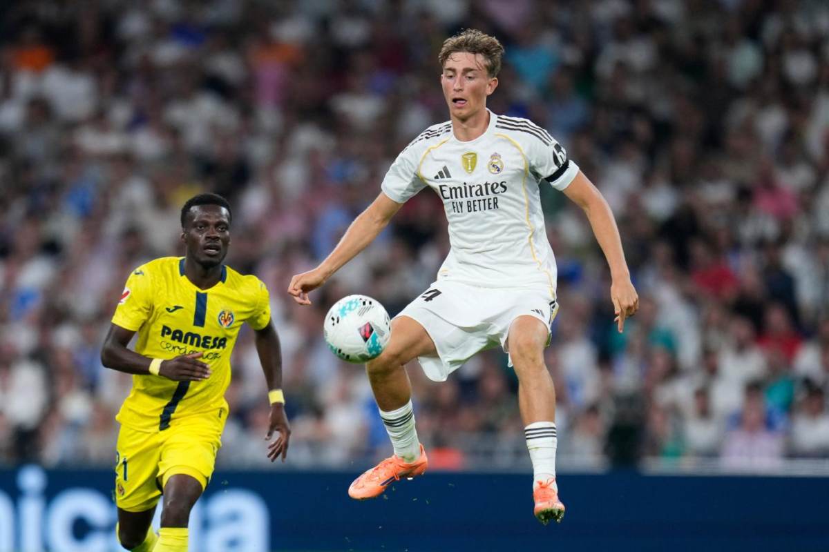 Huijsen in azione col Real Madrid