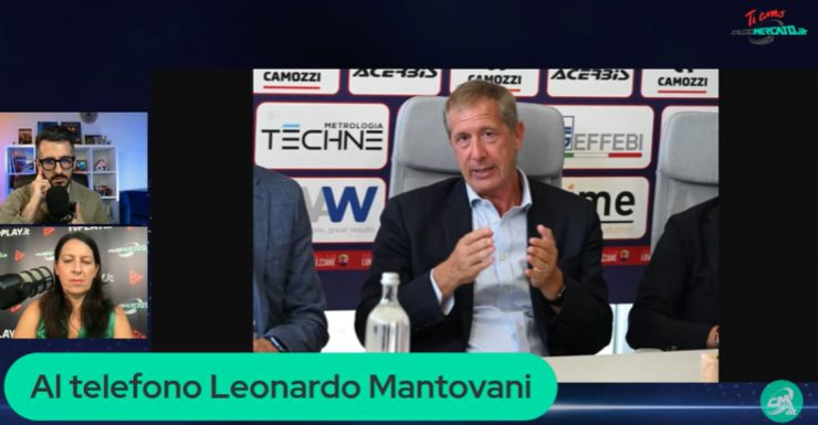 Mantovani a Ti Amo Calciomercato