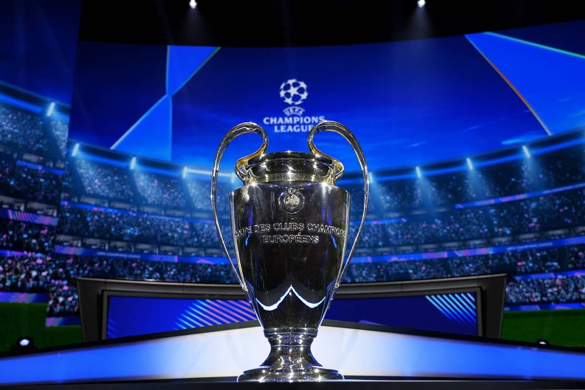 Il trofeo della Champions League