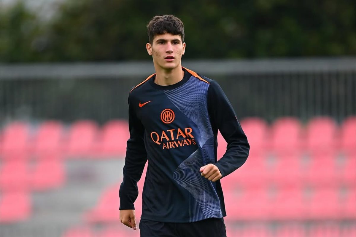 Vukoje con la Primavera dell'Inter