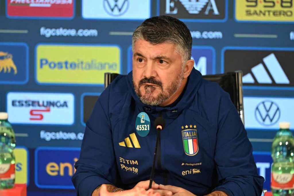 Rino Gattuso, tecnico della Nazionale azzurra