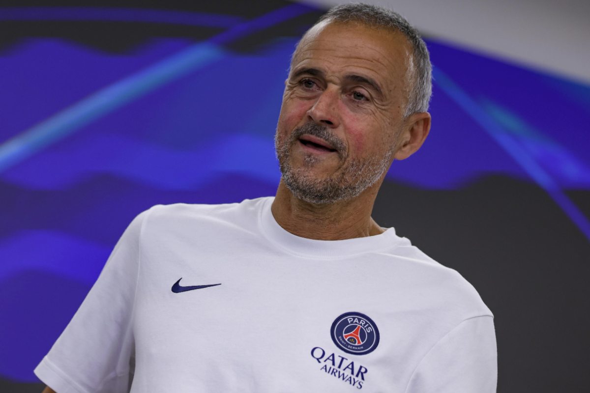 Luis Enrique, tecnico del PSG