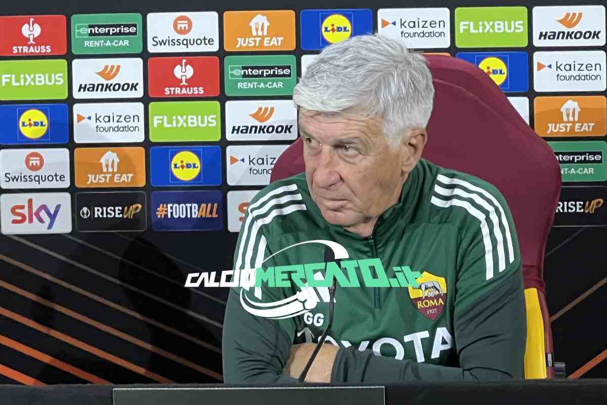 roma midtjylland gasperini lancia un messaggio sul mercato cristante vogliamo vincere la coppa