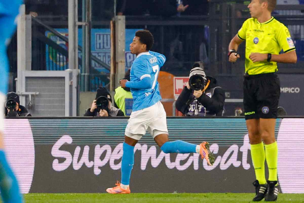 PAGELLE E TABELLINO ROMA NAPOLI 0 1: Soulé delude, Cristante flop. Neres e il tridente al top
