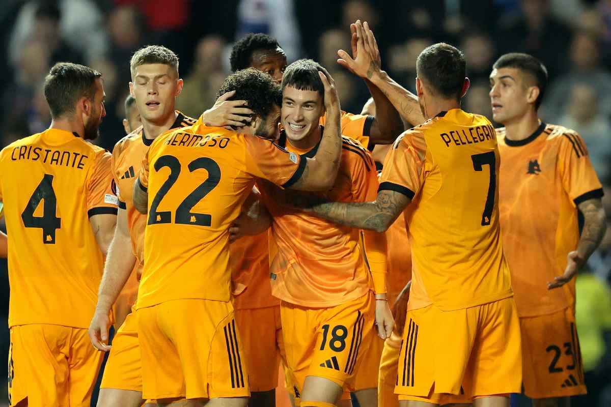 PAGELLE E TABELLINO RANGERS ROMA 0 2: Dovbyk da assist man, Soulé Pellegrini autoritari PAGELLE E TABELLINO RANGERS ROMA 0 2: Dovbyk da assist man, Soulé Pellegrini autoritari