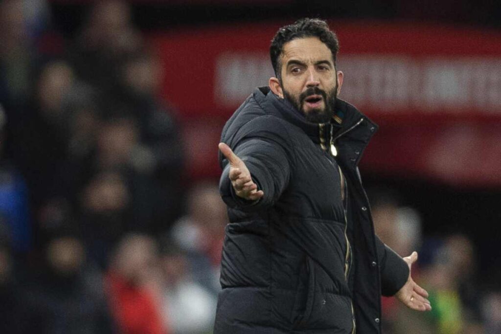 Ruben Amorim, manager del Manchester United