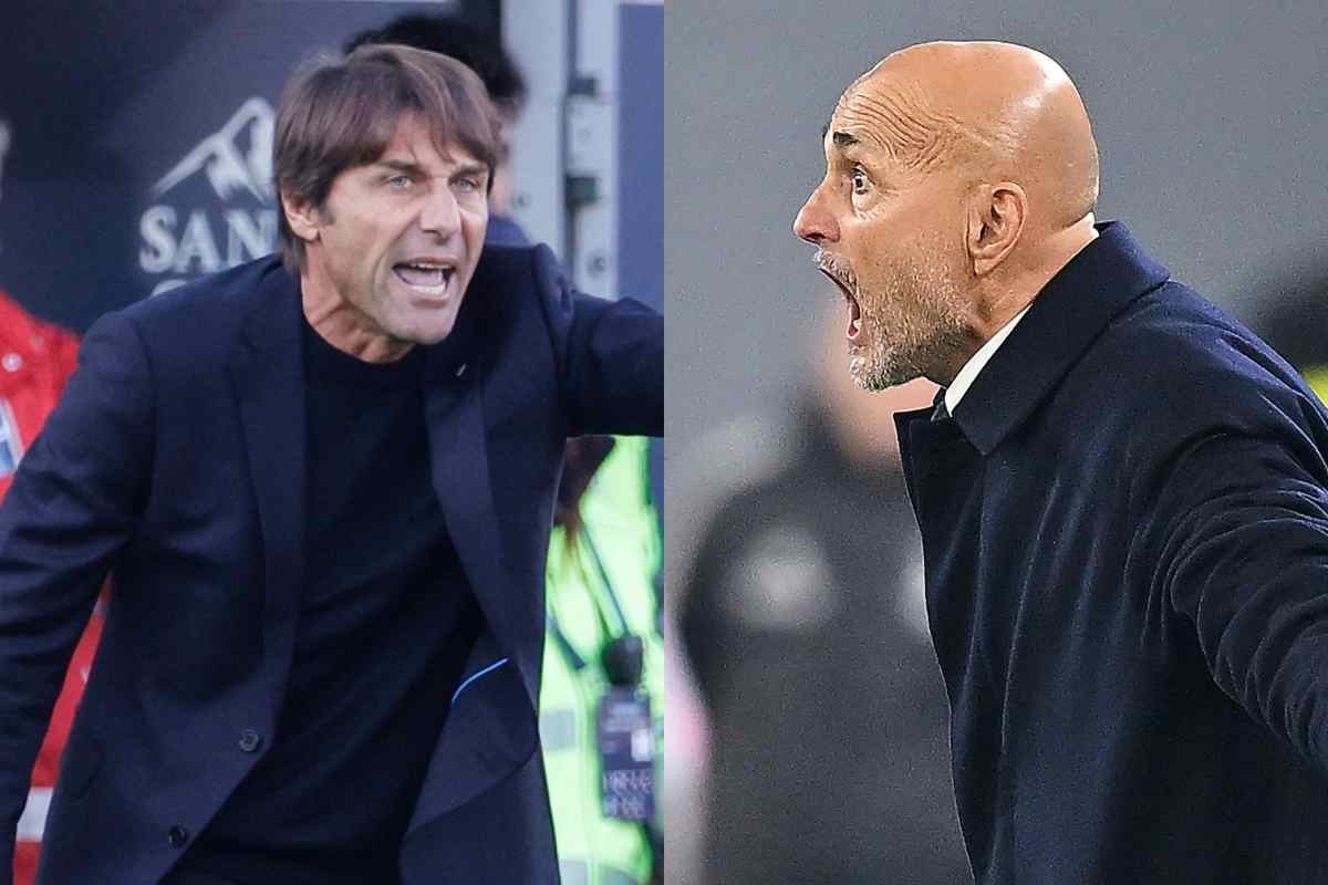 Antonio Conte e Luciano Spalletti