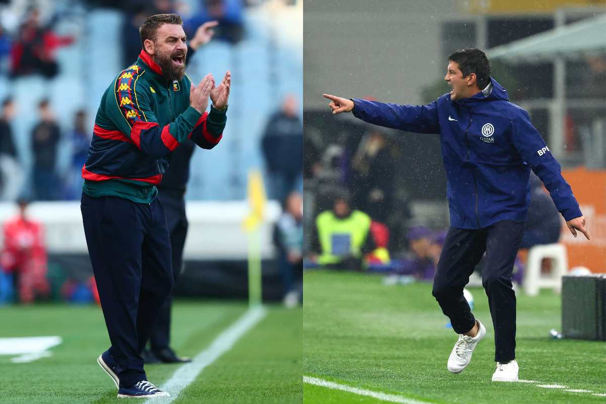 Daniele De Rossi e Cristian Chivu