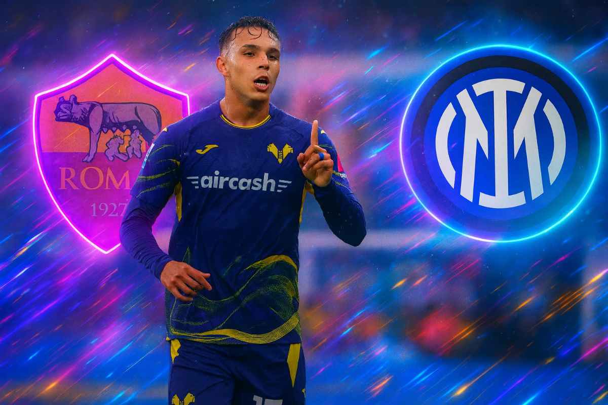 Giovane tra Roma e Inter